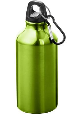 Oregon 400 ml aluminium water bottle with carabiner