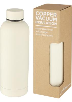 Spring 500 ml copper vacuum insulated bottle