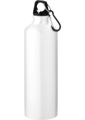 Oregon 770 ml RCS certified recycled aluminium water bottle with carabiner