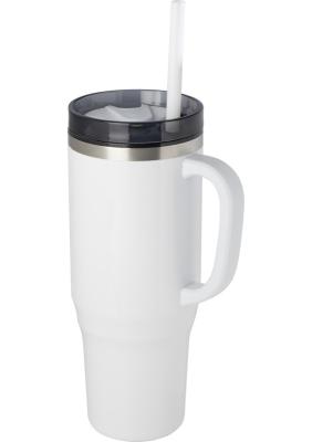 Melbourne 1200 ml RCS certified insulated tumbler with straw