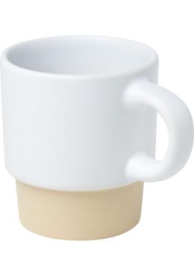 Olympia 130 ml stackable expresso cup with clay bottom