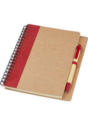 Priestly recycled notebook with pen