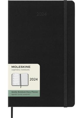 Moleskine hard cover 12 month weekly L planner