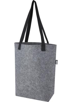 Felta GRS recycled felt tote bag with wide bottom 12L