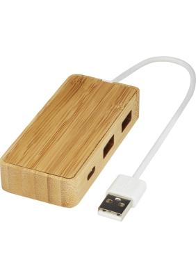 Tapas bamboo USB hub