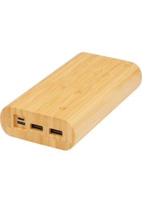 Tulda 20.000 mAh bamboo power bank