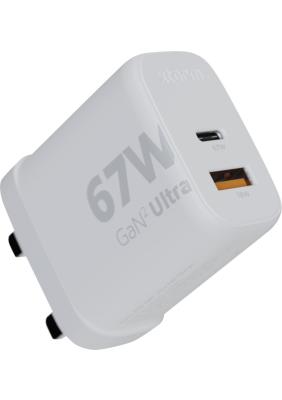 Xtorm XEC067G GaN² Ultra 67W wall charger - UK plug