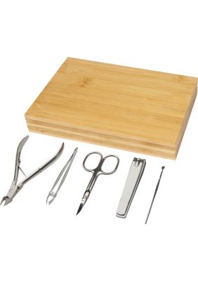 Ladia 5-piece bamboo manicure set