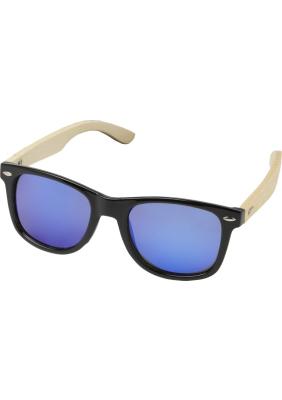 Taiyō rPET/bamboo mirrored polarized sunglasses in gift box