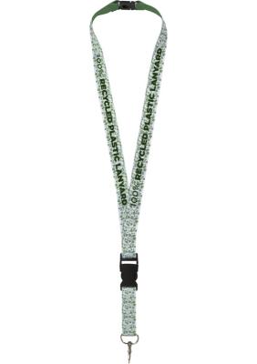 Balta recycled PET lanyard with safety buckle