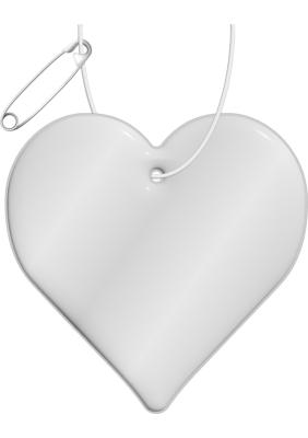 RFX™ H-09 heart reflective PVC hanger