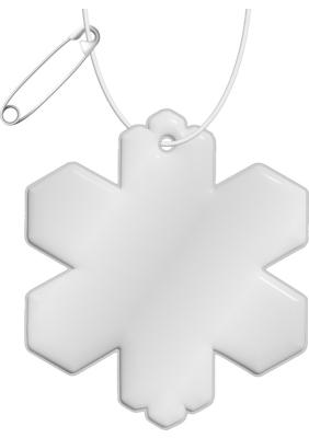 RFX™ H-10 snowflake reflective PVC hanger