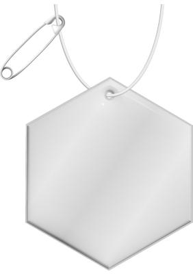 RFX™ H-12 hexagon reflective PVC hanger