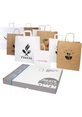 Kraft paper bags sample box