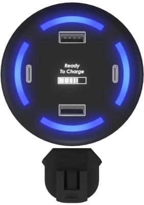 SCX.design H11 light-up logo smart home charger