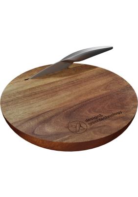 SCX.design K03 wooden cutting board and knife set