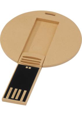 Round degradable USB