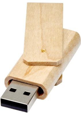 Rotate wooden USB