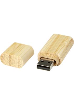 Bamboo USB 2.0 with keyring