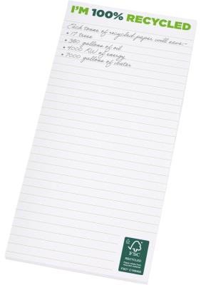 Desk-Mate® 1/3 A4 recycled notepad