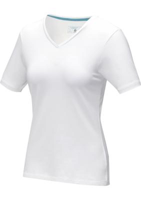 Kawartha short sleeve women's GOTS organic V-neck t-shirt