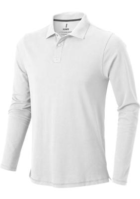 Oakville long sleeve men's polo